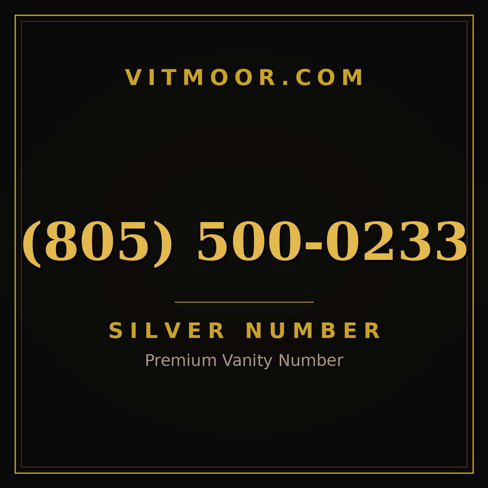 805 500-0233