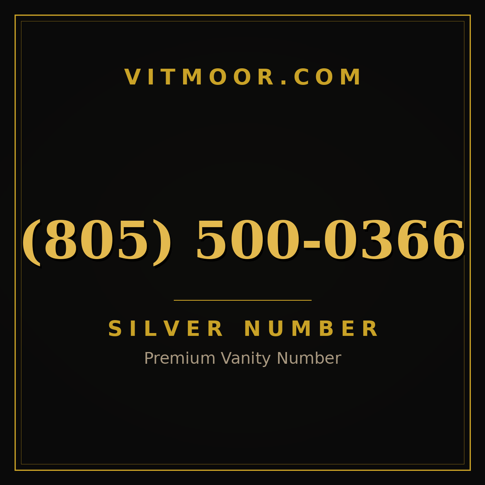 805 500-0366