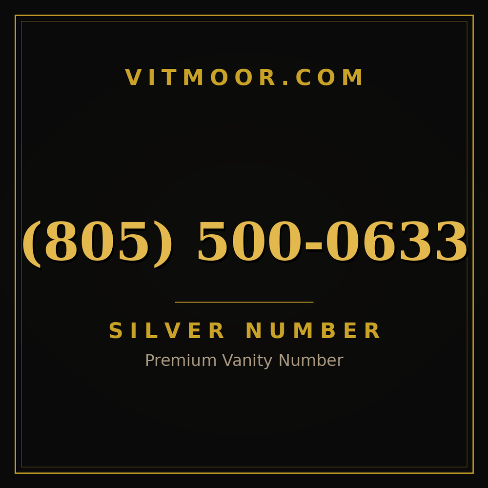 805 500-0633