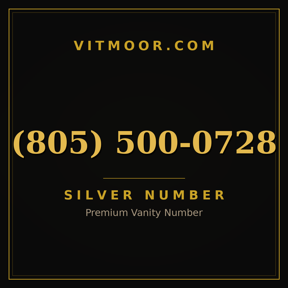 805 500-0728