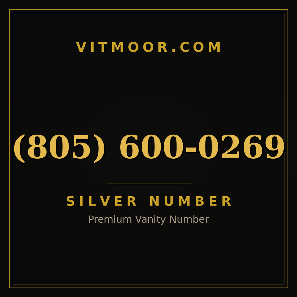 805 600-0269