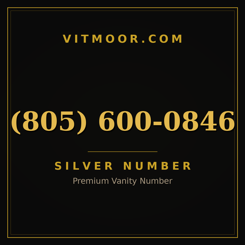 805 600-0846