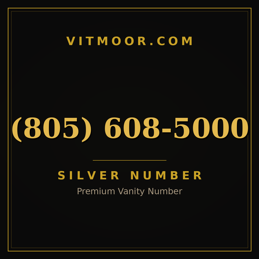 805 608-5000