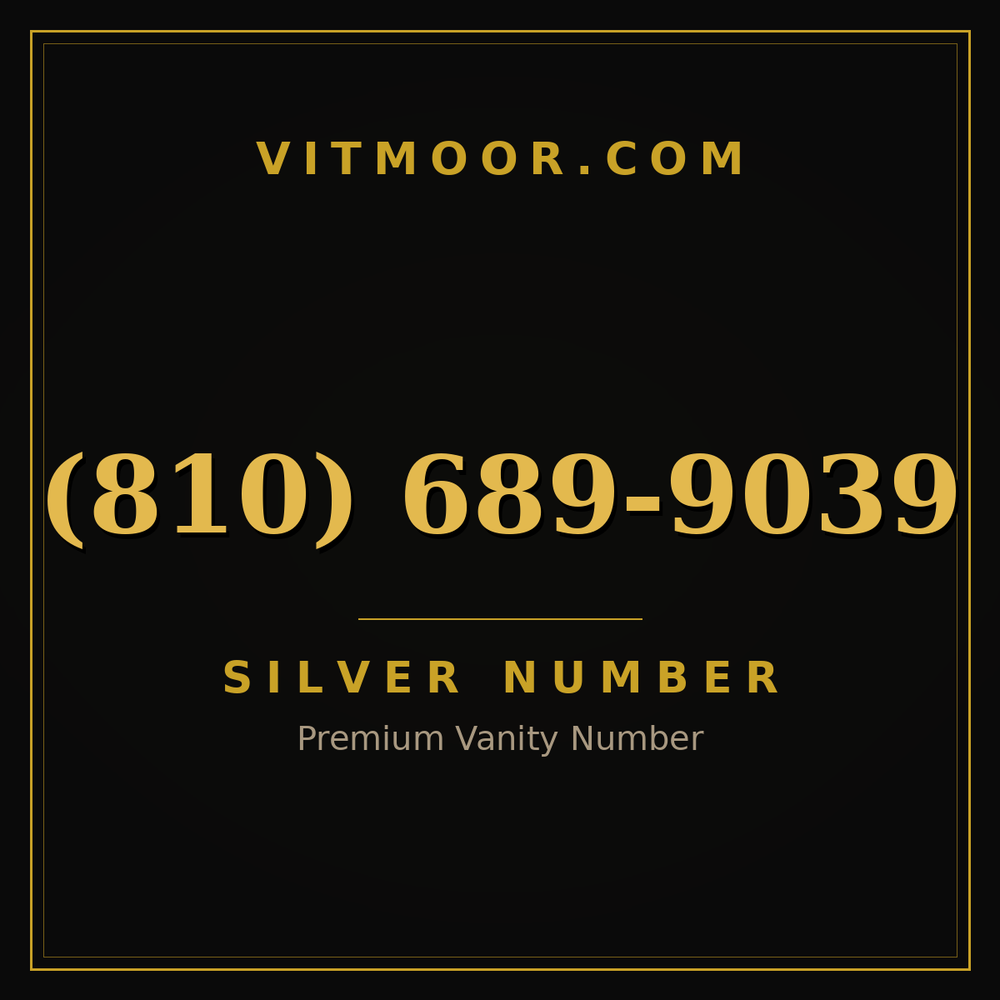 810 689-9039