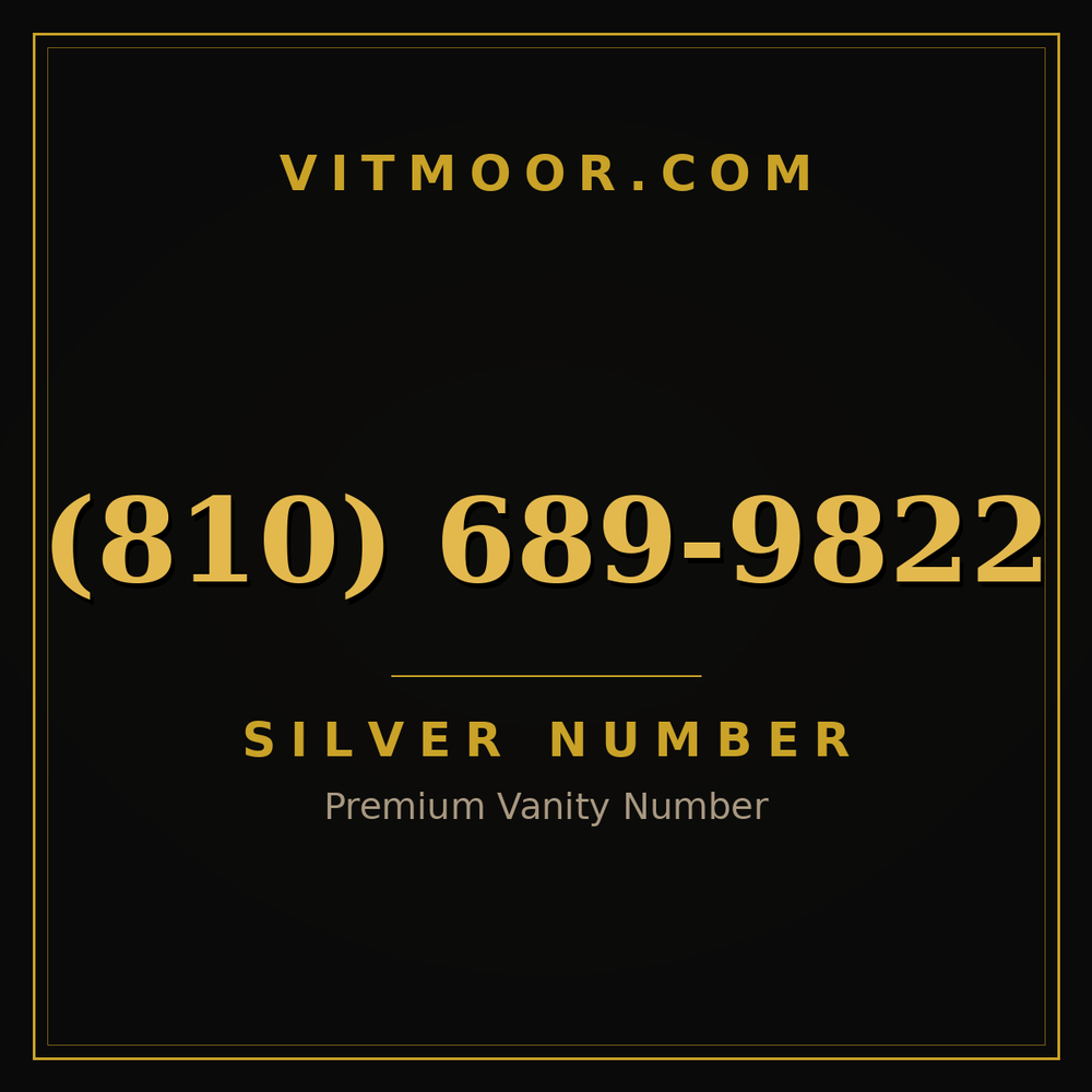 810 689-9822