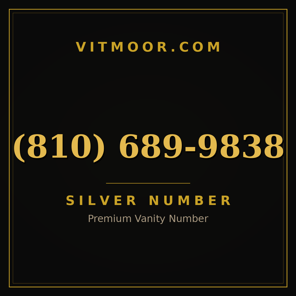 810 689-9838