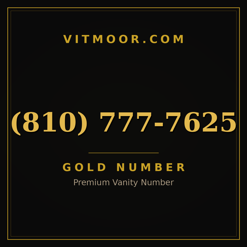 810 777-7625