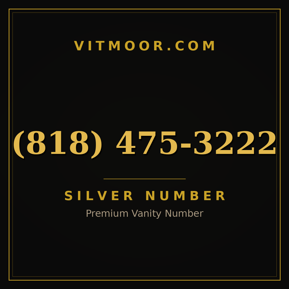 818 475-3222