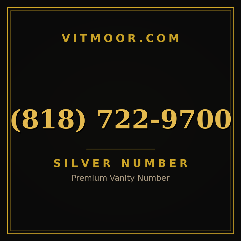818 722-9700