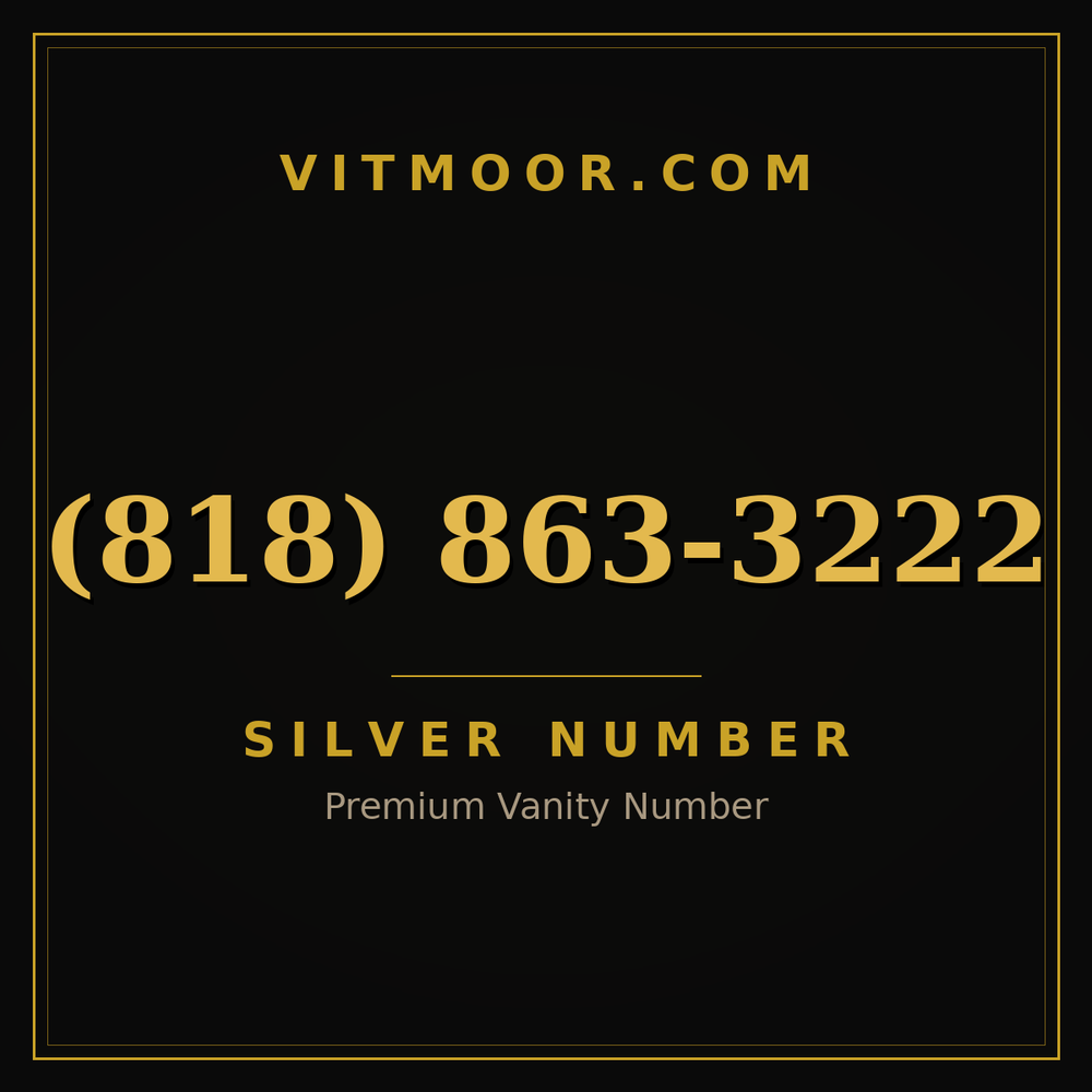 818 863-3222