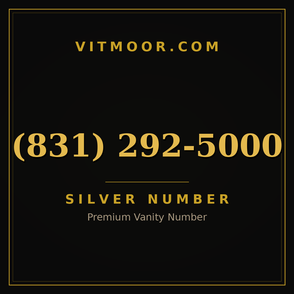 831 292-5000