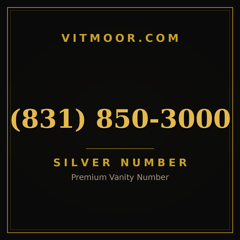 831 850-3000