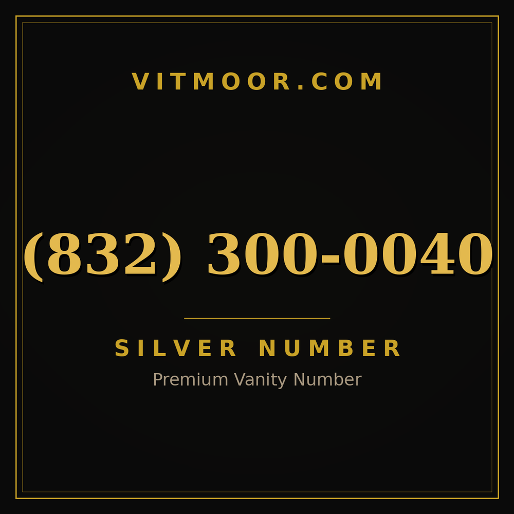 832 300-0040