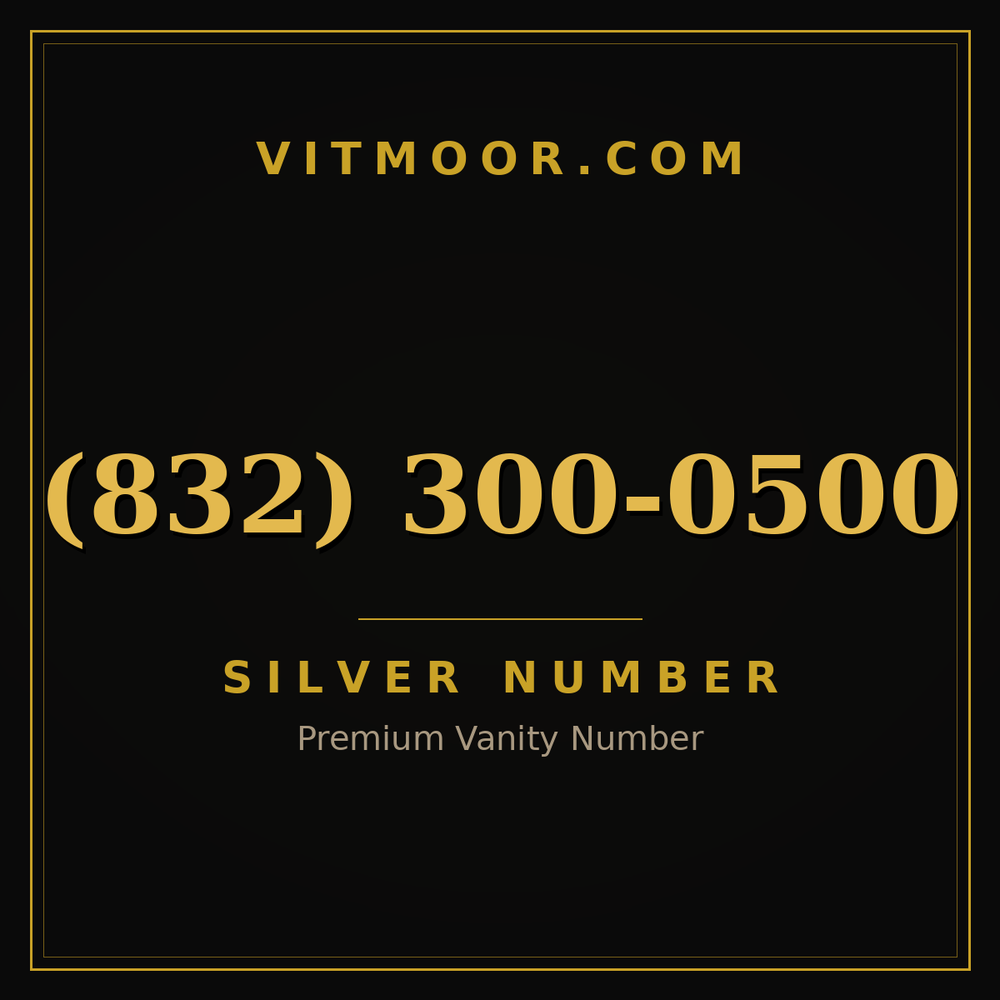 832 300-0500