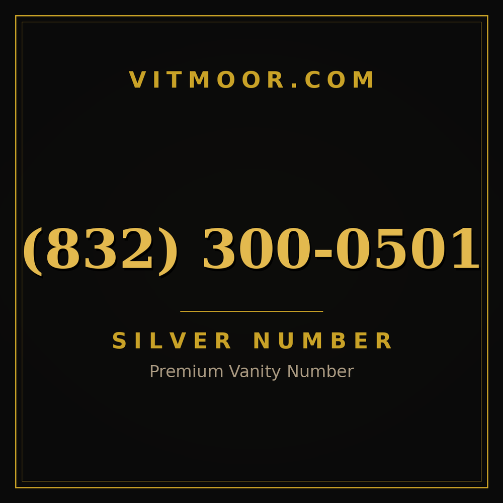 832 300-0501