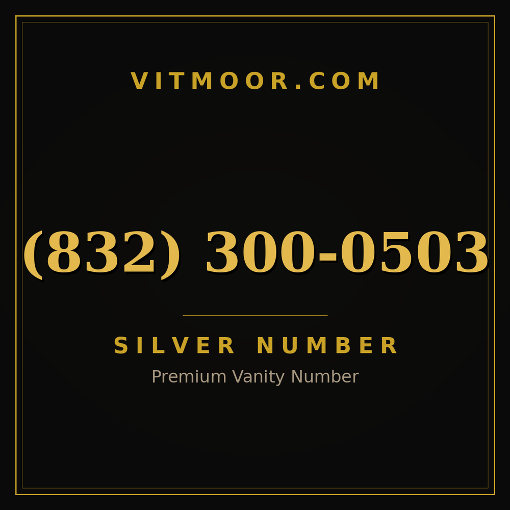 832 300-0503