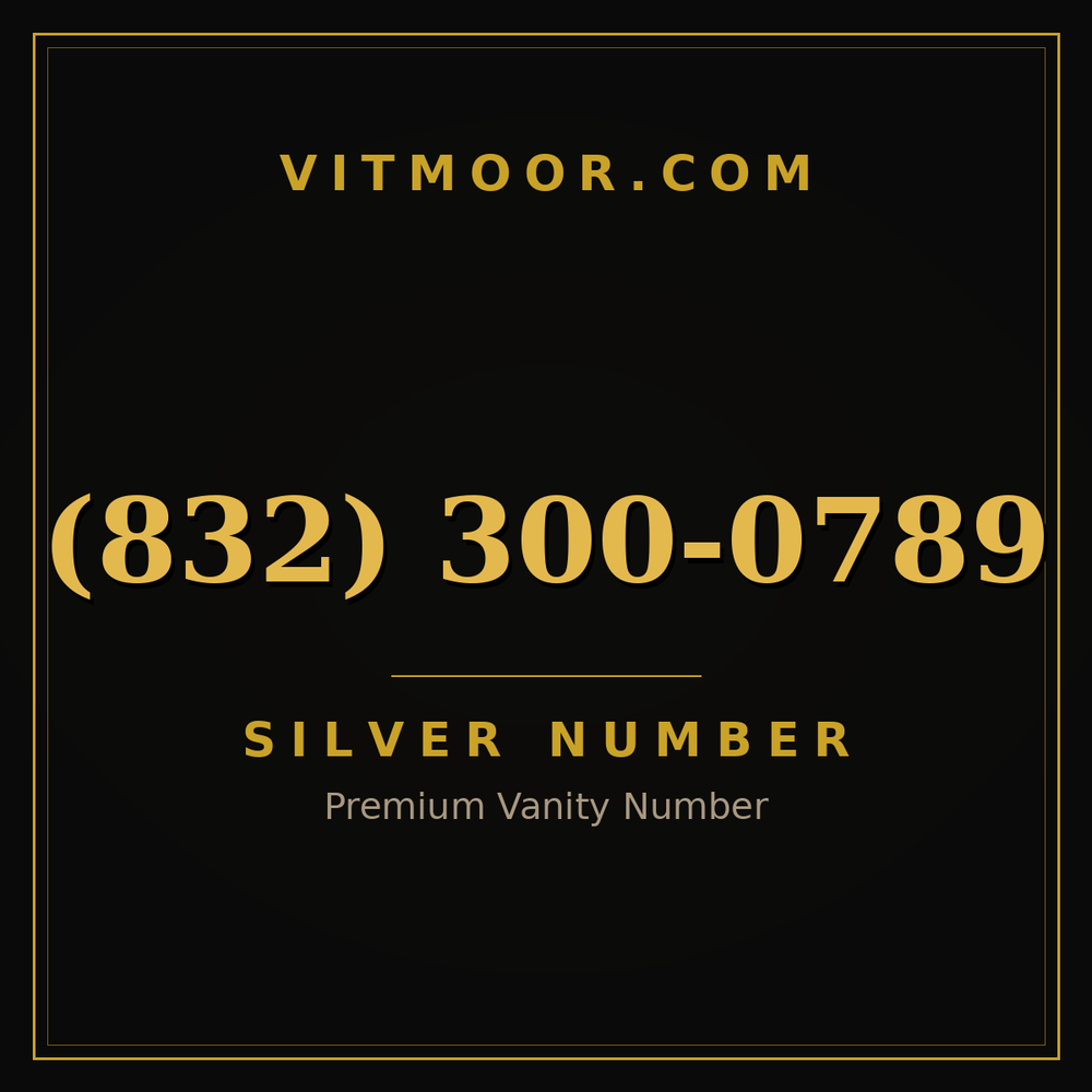 832 300-0789