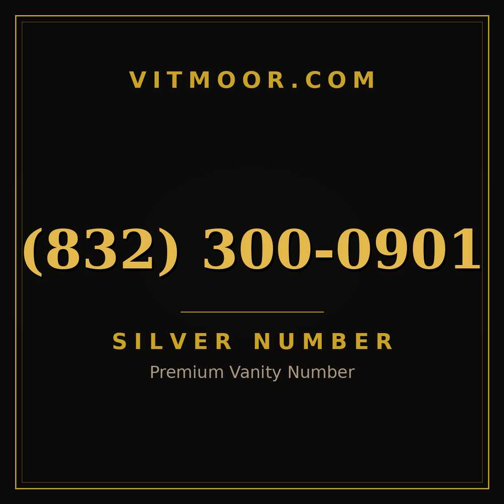 832 300-0901
