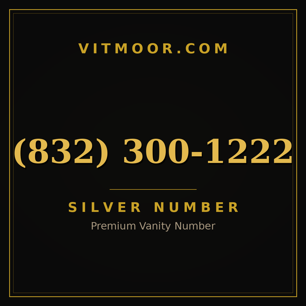 832 300-1222
