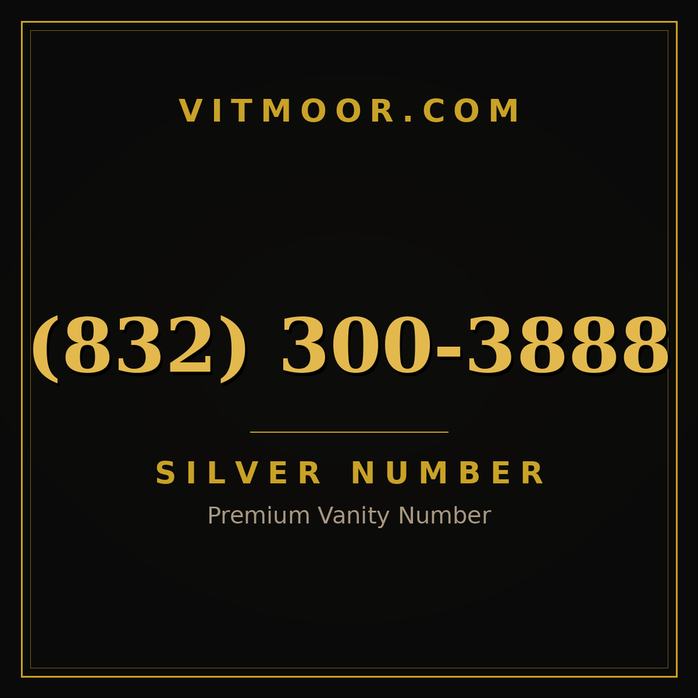 832 300-3888