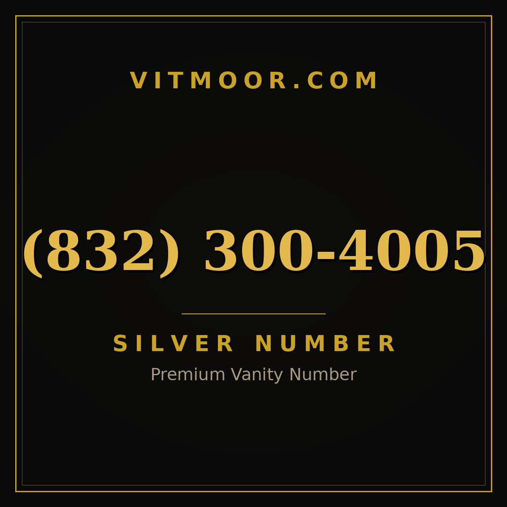 832 300-4005