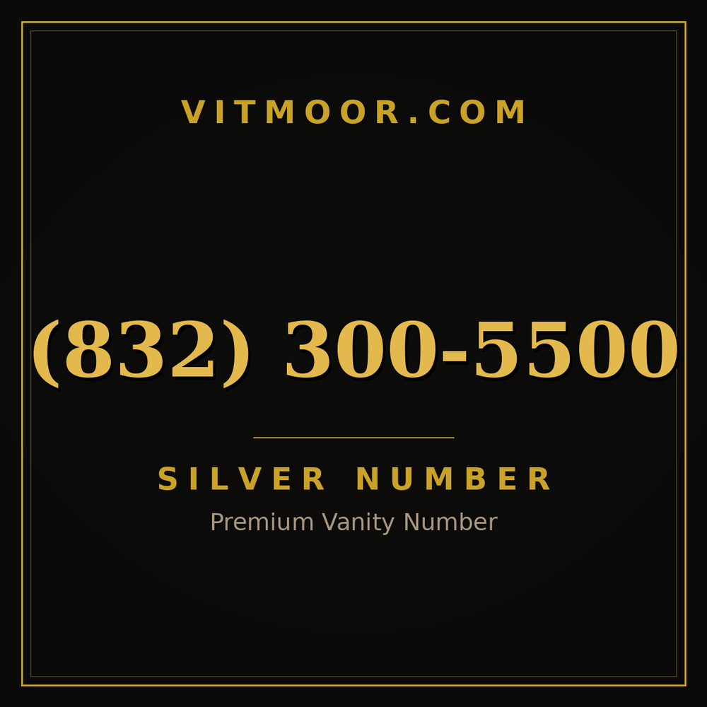832 300-5500
