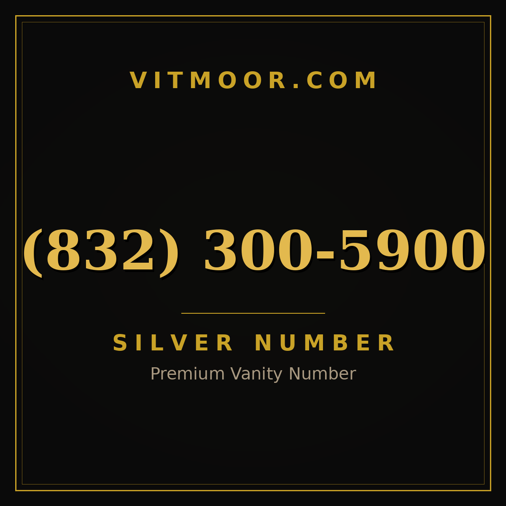 832 300-5900