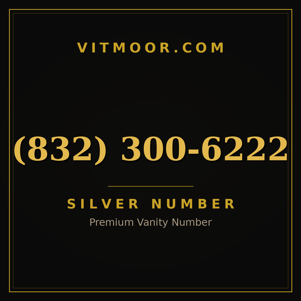 832 300-6222