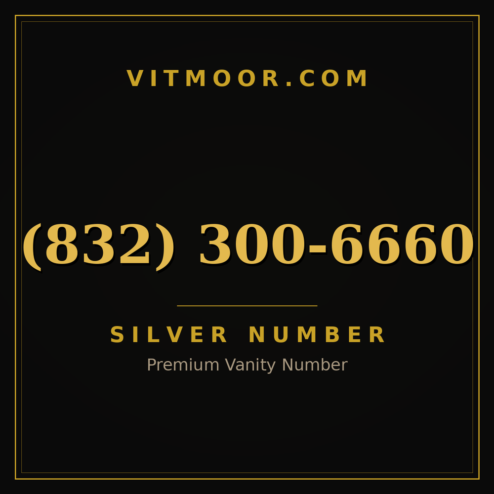 832 300-6660