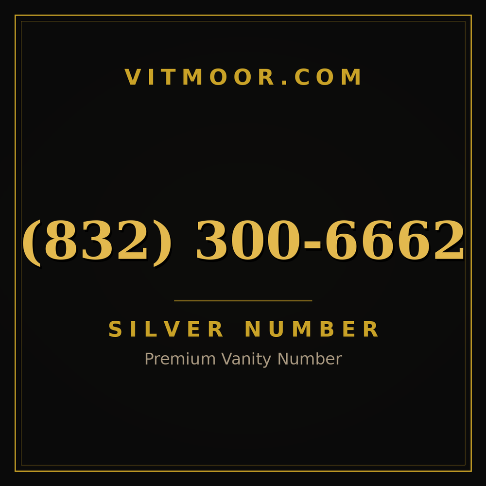 832 300-6662