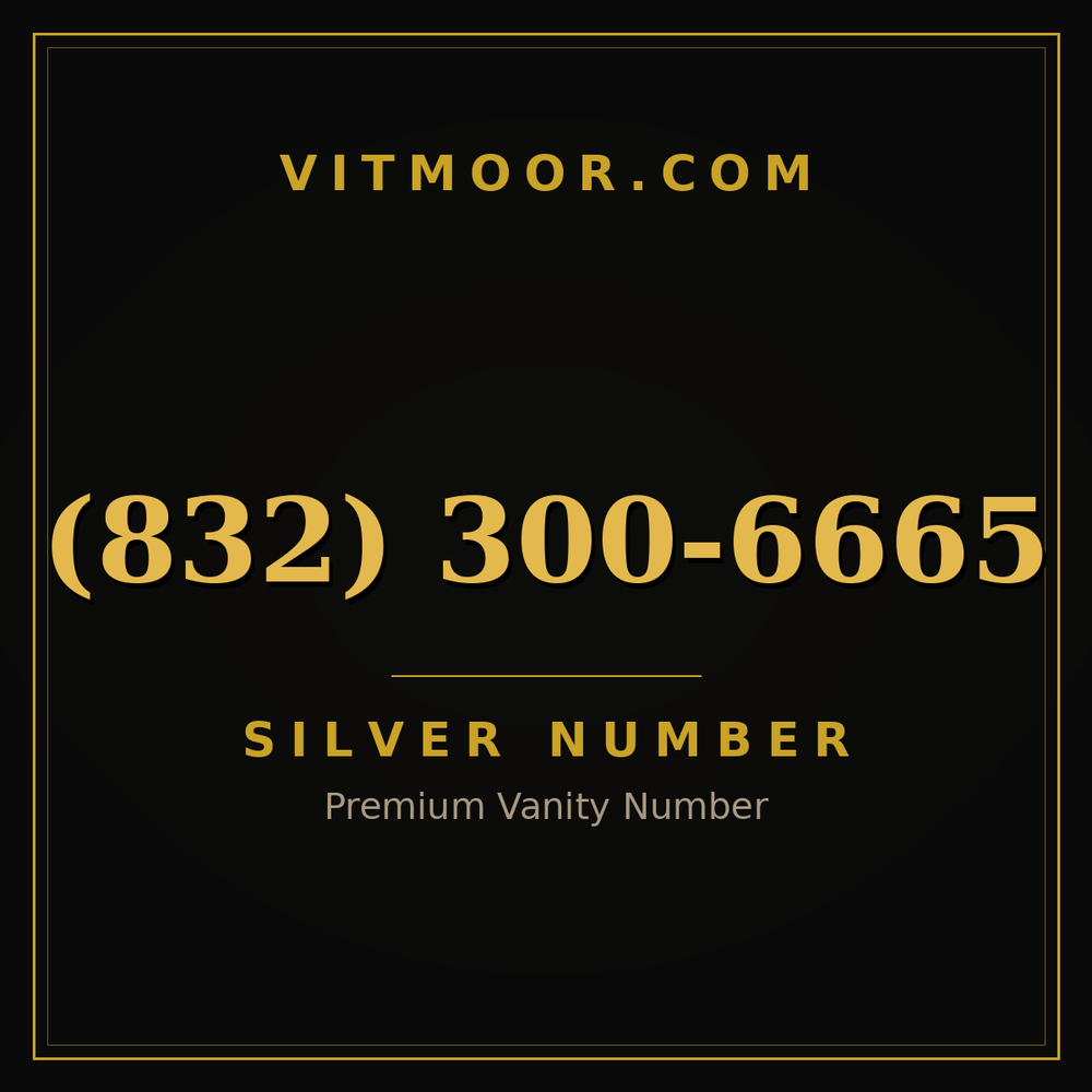 832 300-6665
