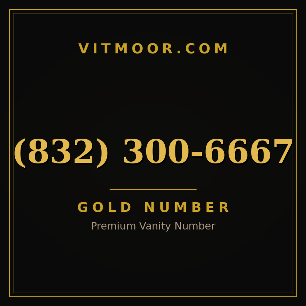 832 300-6667
