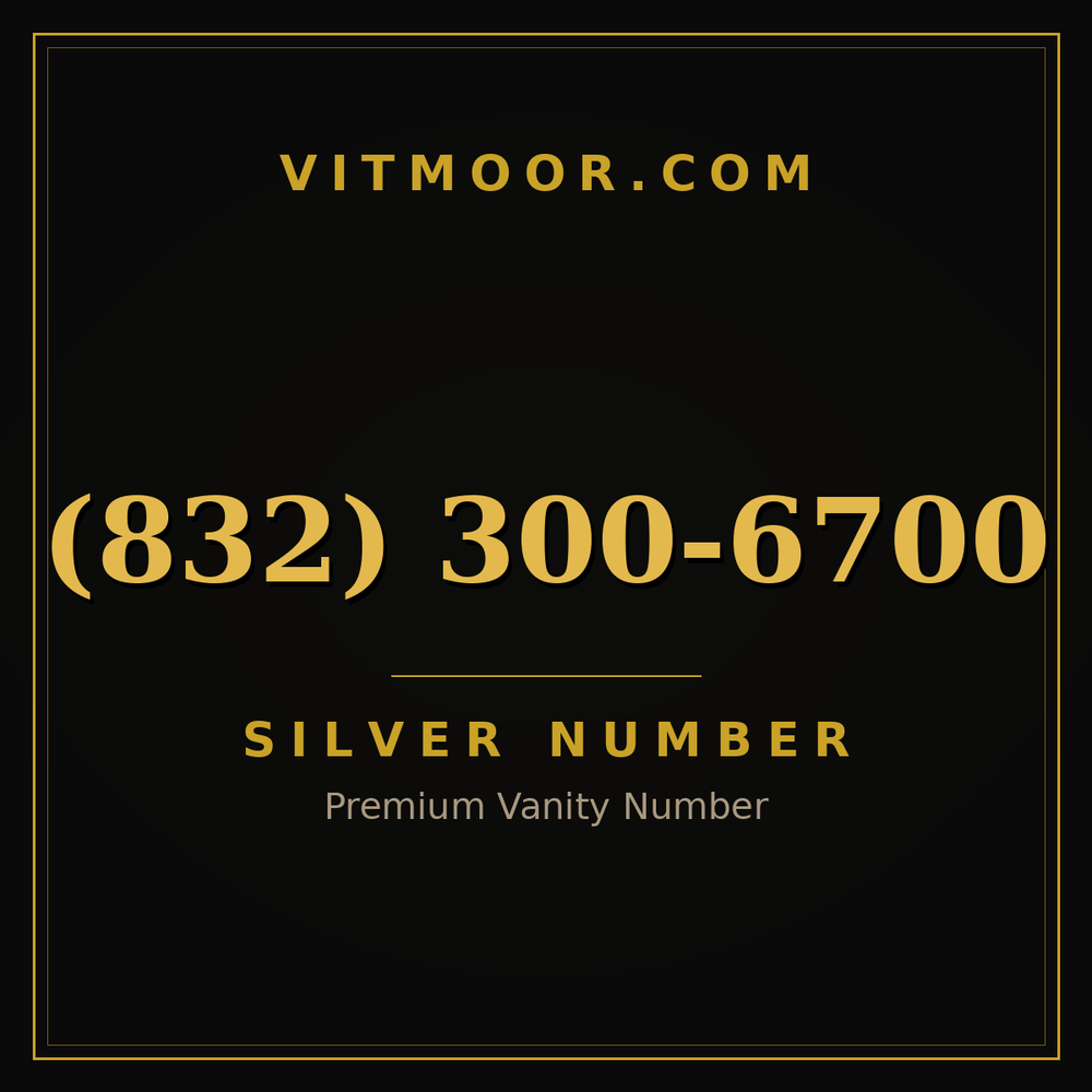 832 300-6700