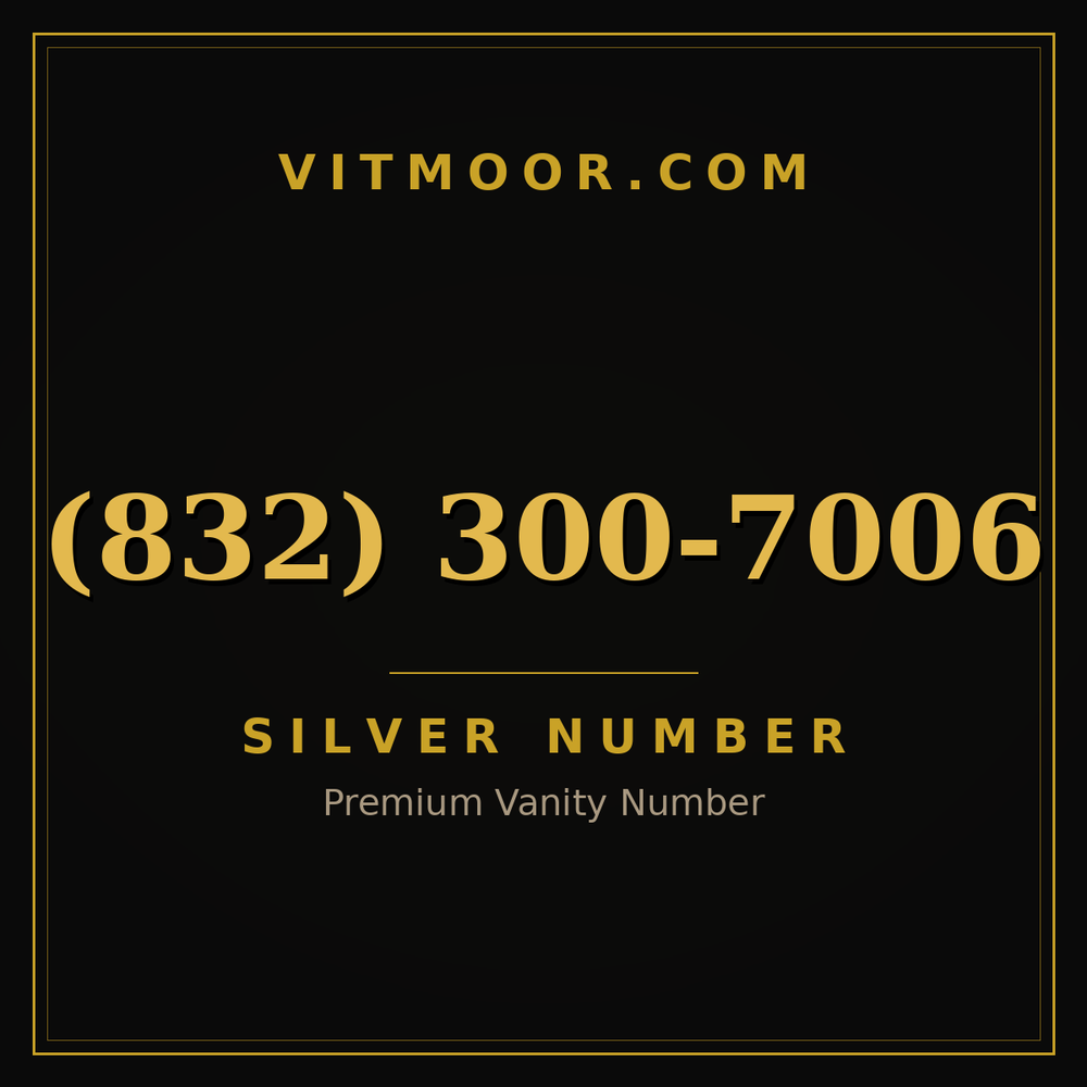 832 300-7006