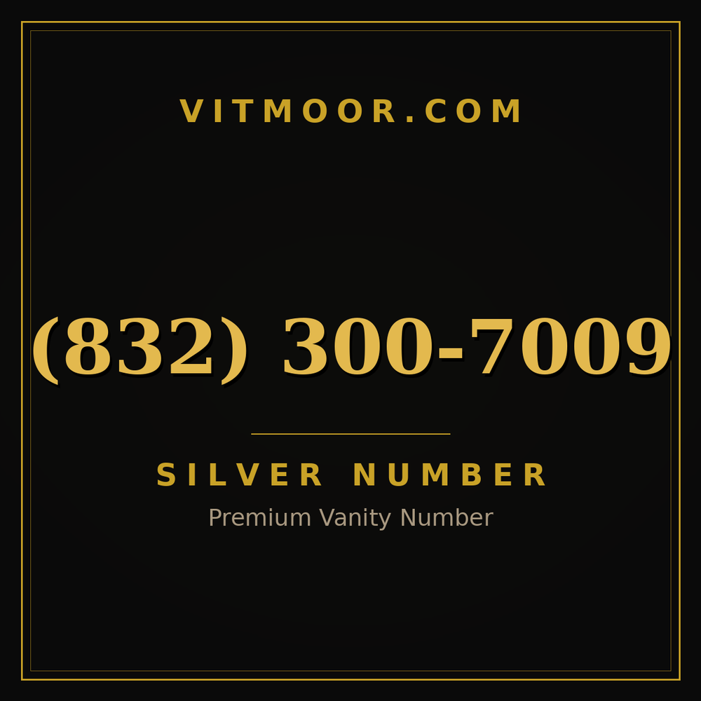 832 300-7009