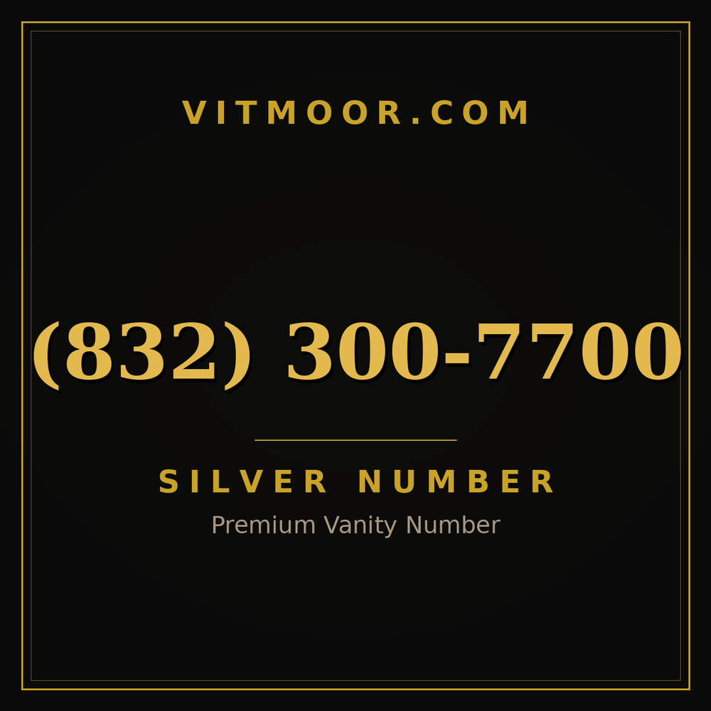 832 300-7700