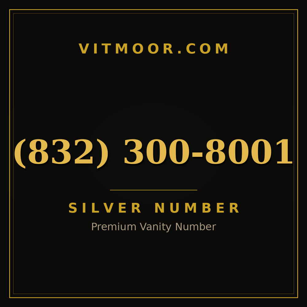 832 300-8001