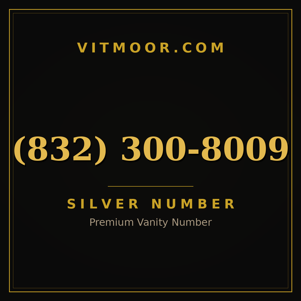 832 300-8009
