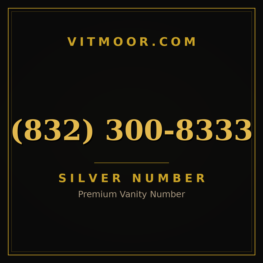 832 300-8333