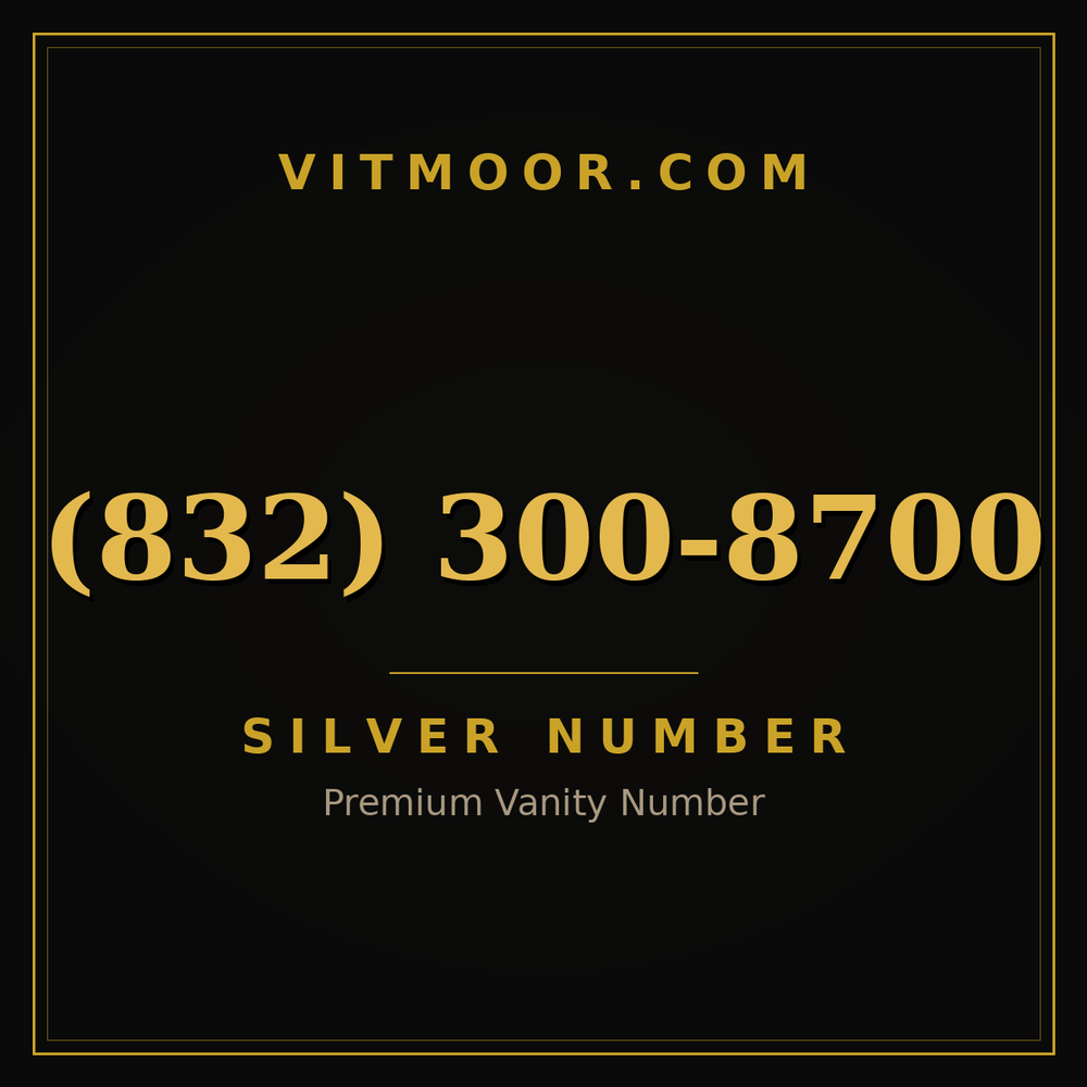 832 300-8700