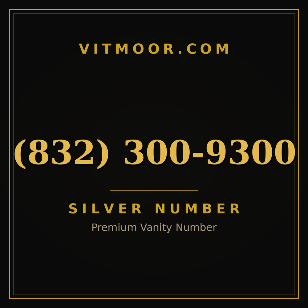 832 300-9300