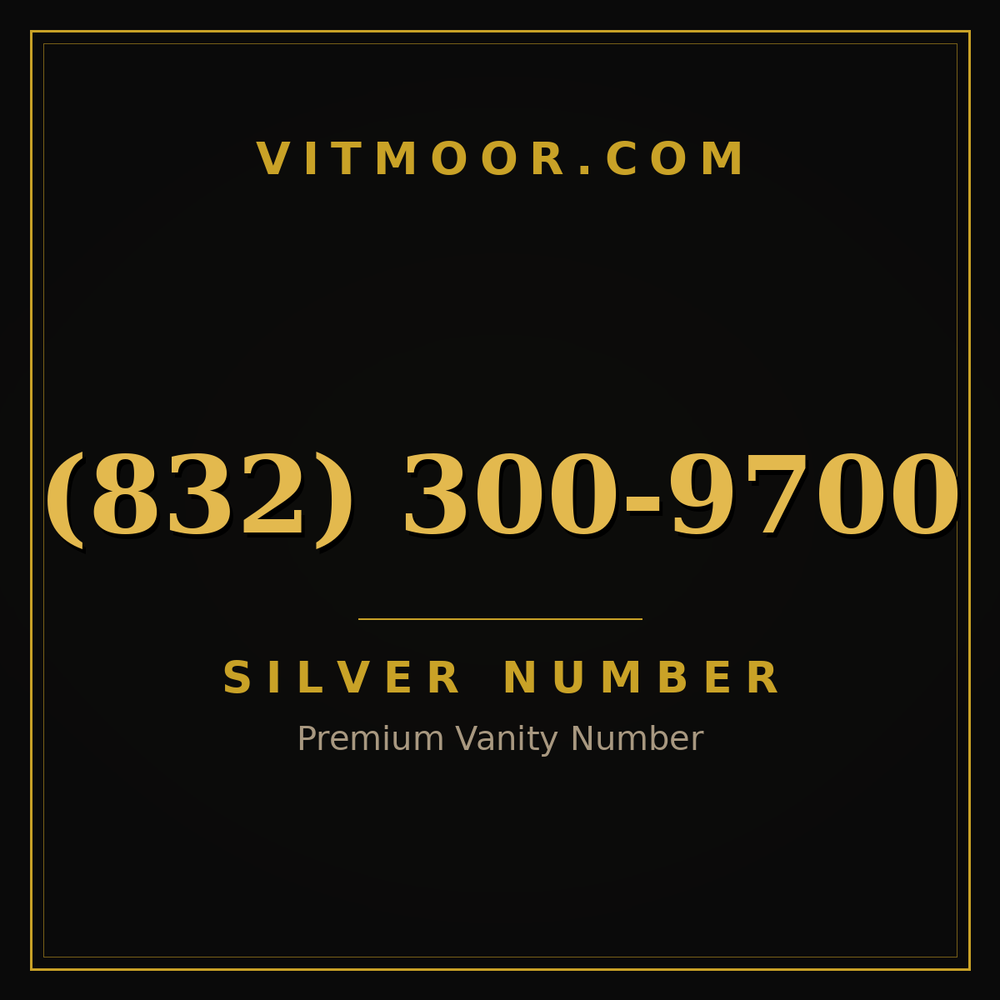 832 300-9700