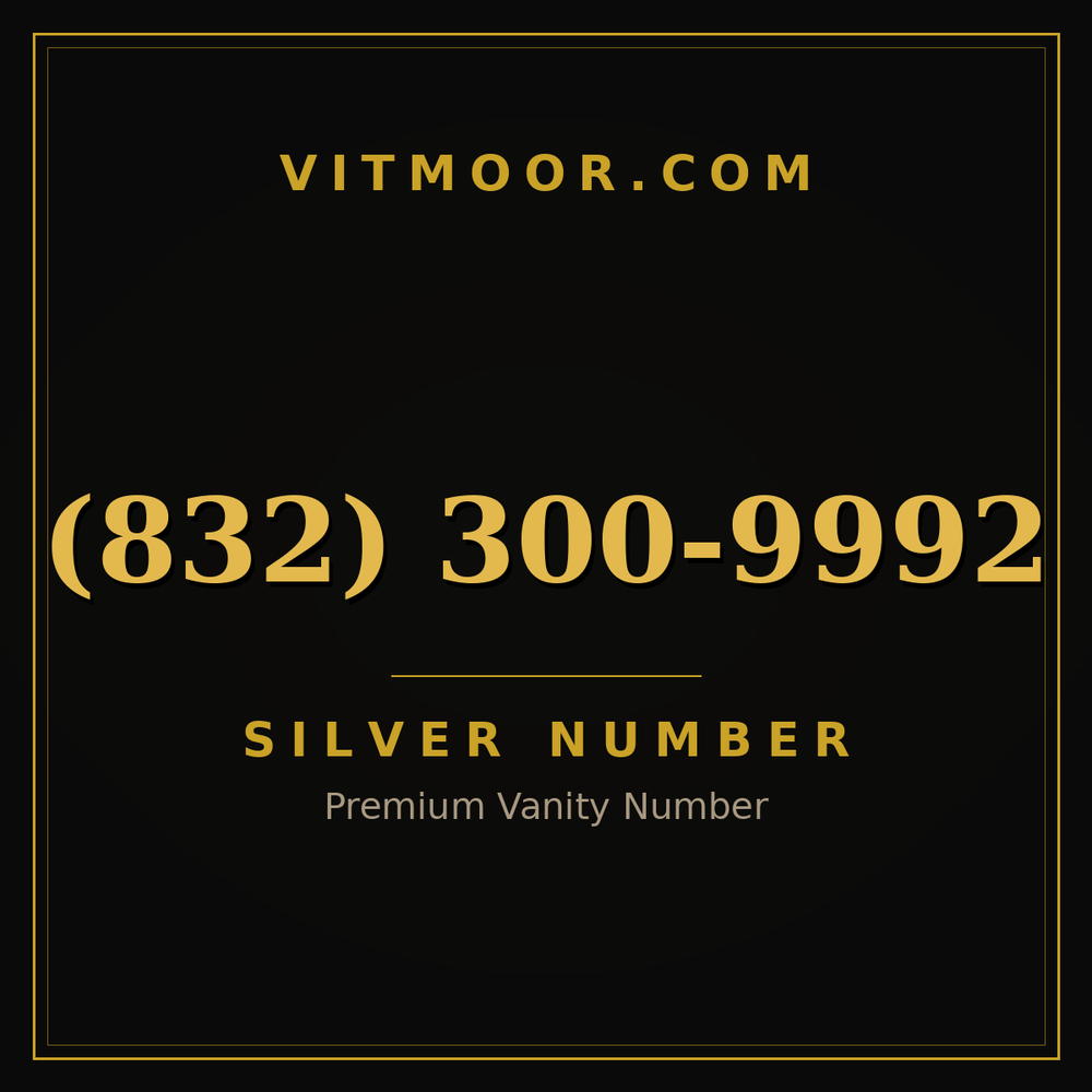 832 300-9992