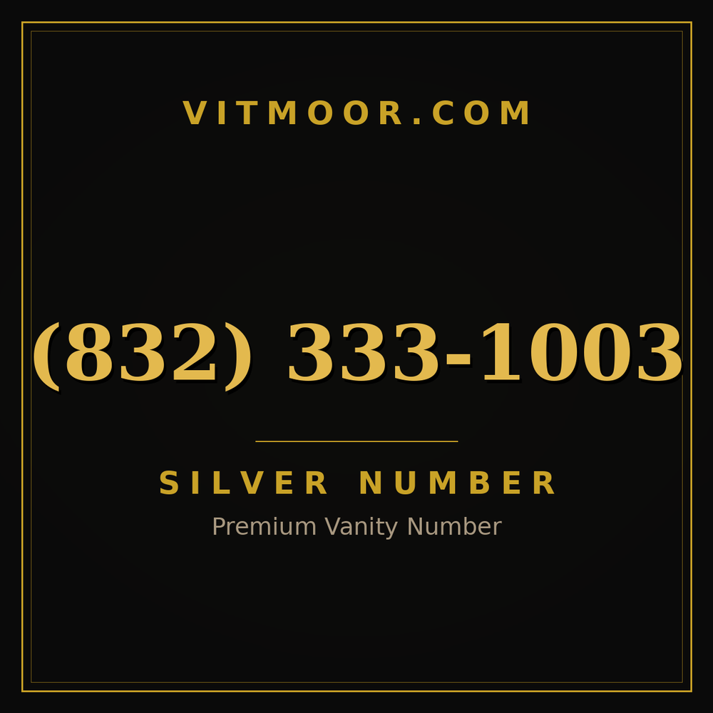 832 333-1003