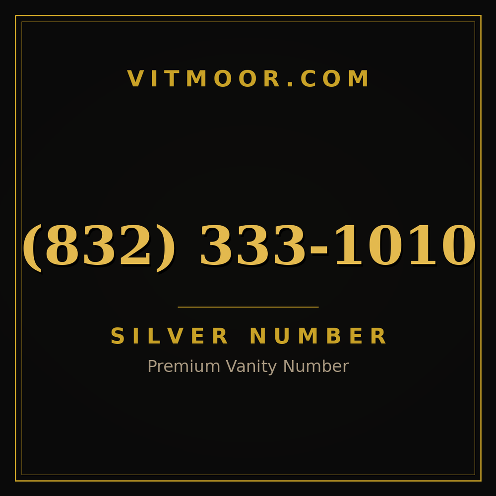 832 333-1010