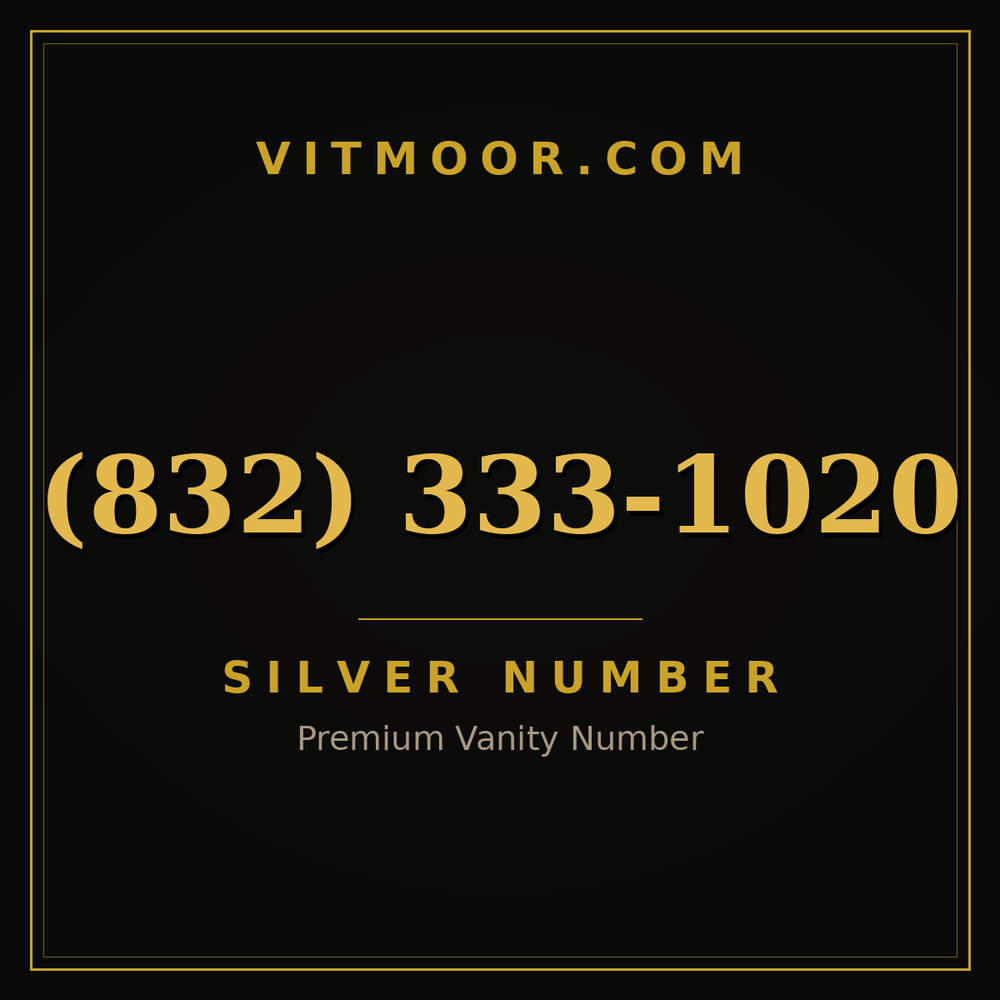 832 333-1020