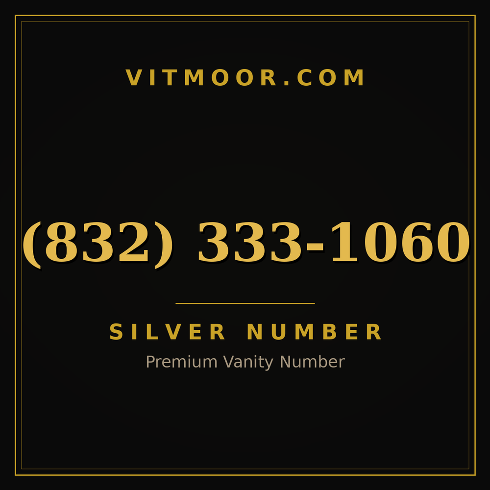 832 333-1060