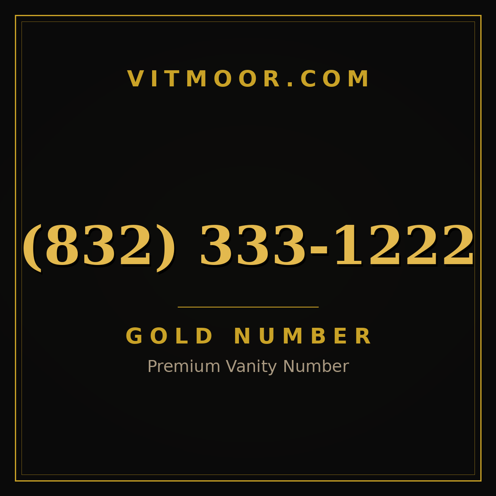 832 333-1222