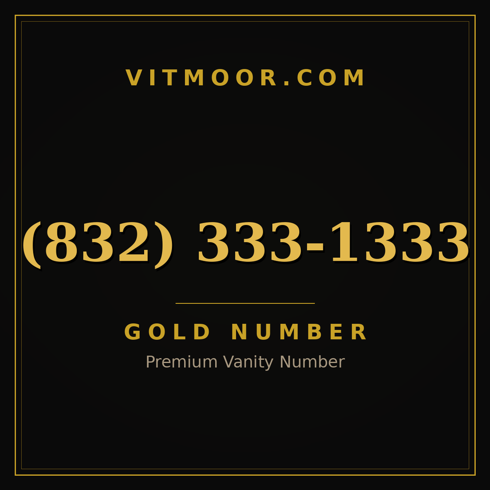832 333-1333