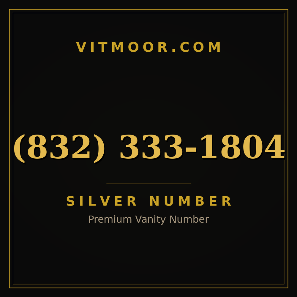 832 333-1804